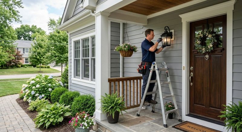 Porch Light Replacement Service