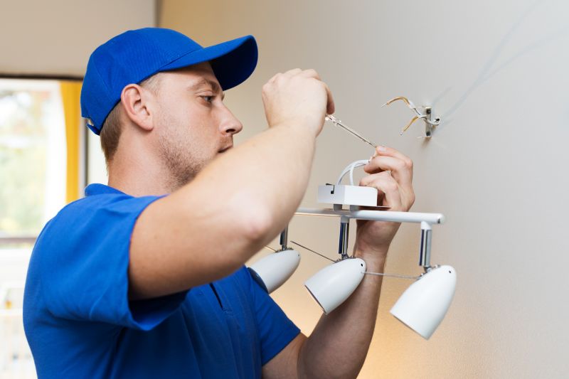 Hallway Lighting Installation in Olathe, KS