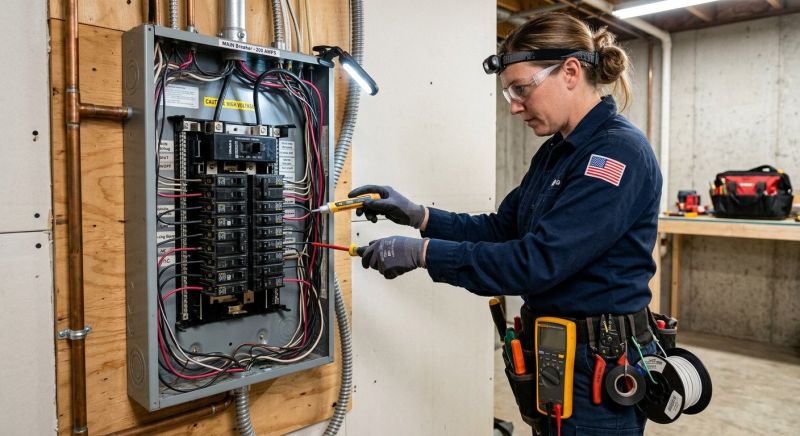 Breaker Panel Wiring in Heber City, UT